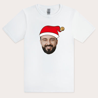 Unisex Christmas Santa Image T-Shirt