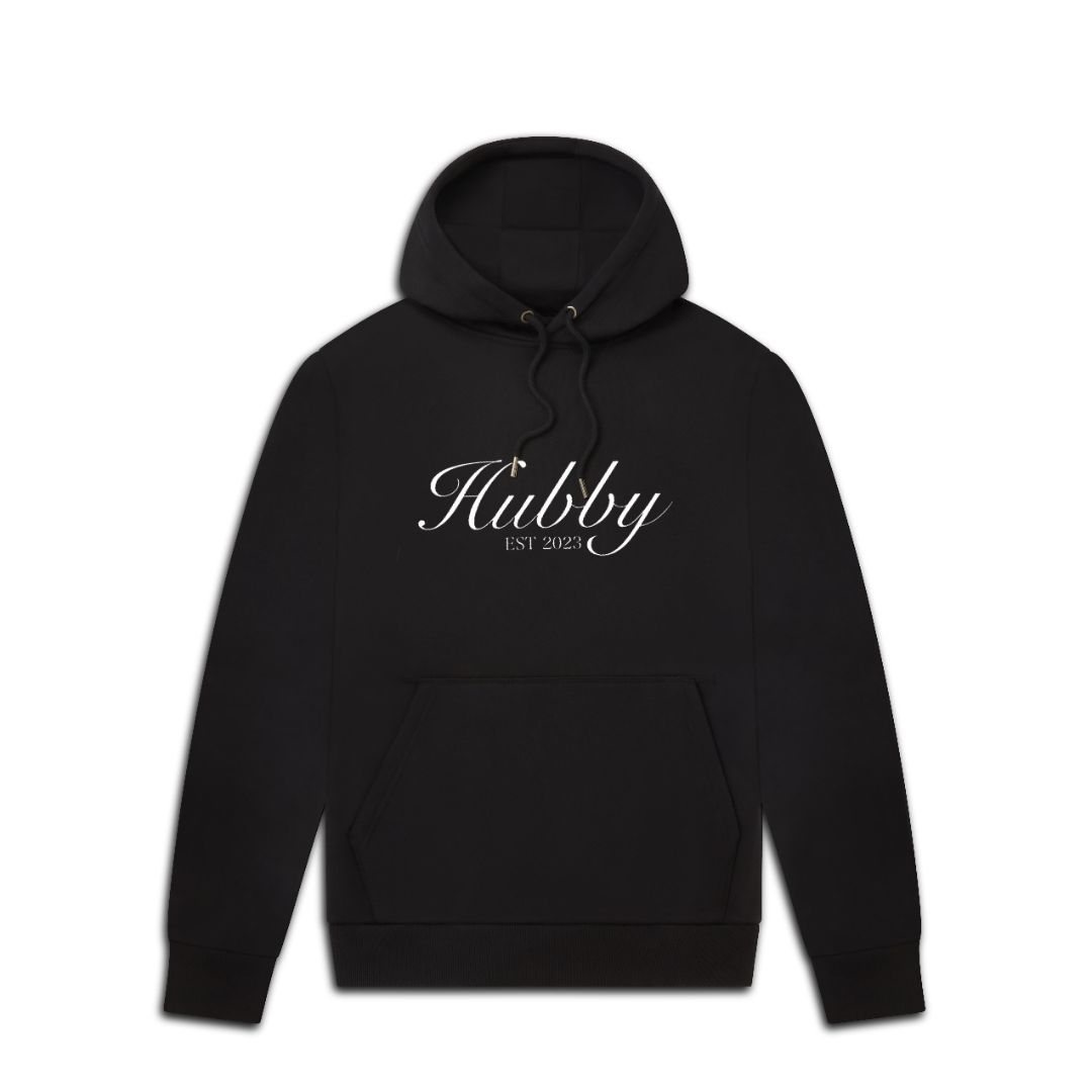 Hubby Adults Hoodie Valentines Couples Gift