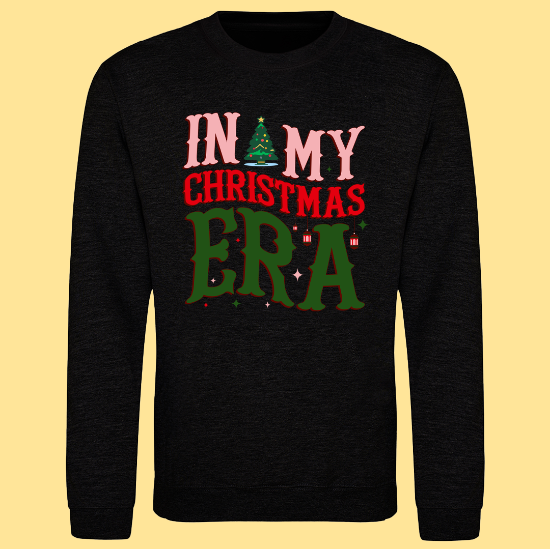 CHRISTMAS ERA SLOGAN SWEATSHIRT FOR KIDS