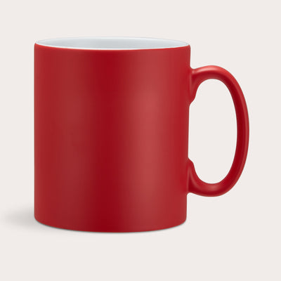 Red Satin Coated Mug