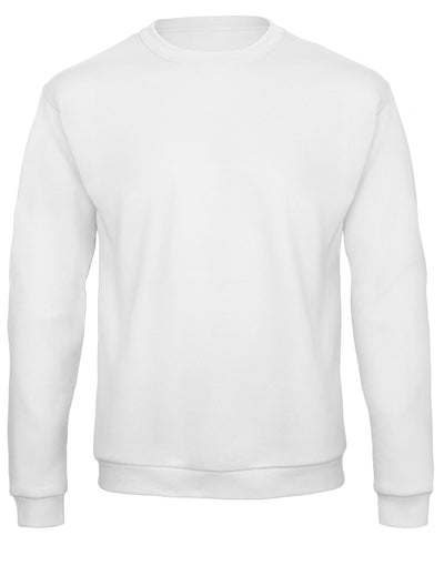 White Standard Fit Sweatshirt