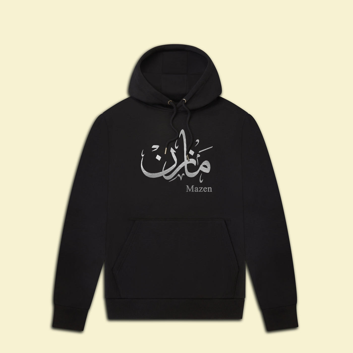 Adult Arabic Pullover Hoodie English Print