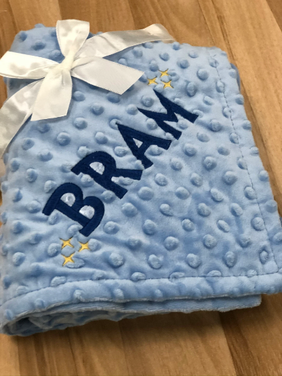 BABY BUBBLE BLANKET - EMBROIDERY
