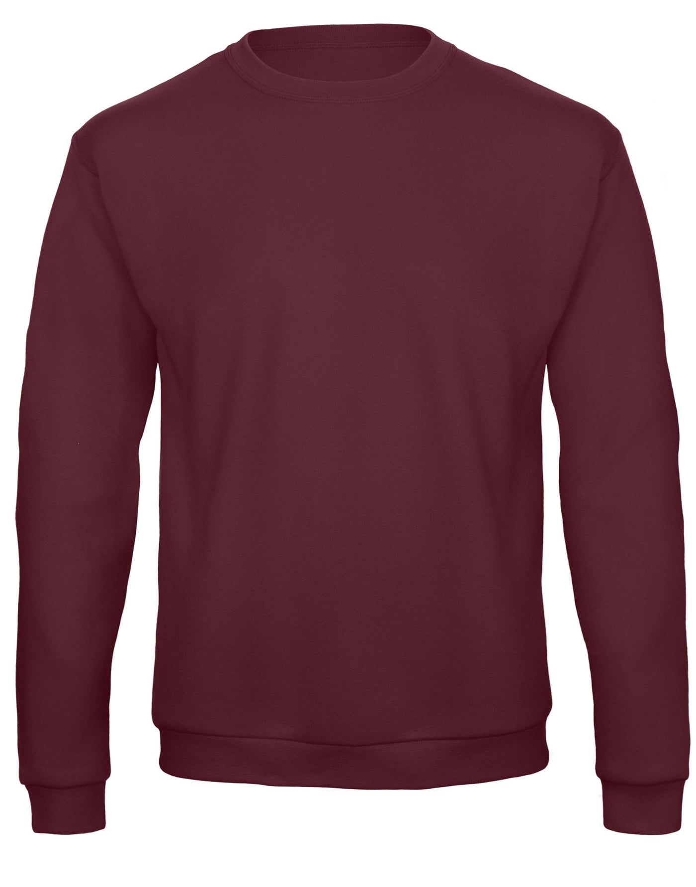 Burgundy Standard Fit Sweatshirt