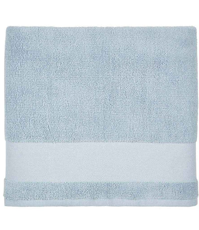 Creamy Blue Hand Towel