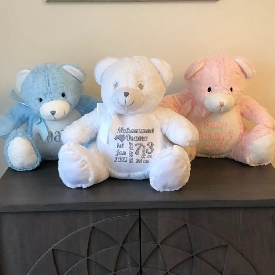 Teddy Bear Plush Soft Toy Personalised