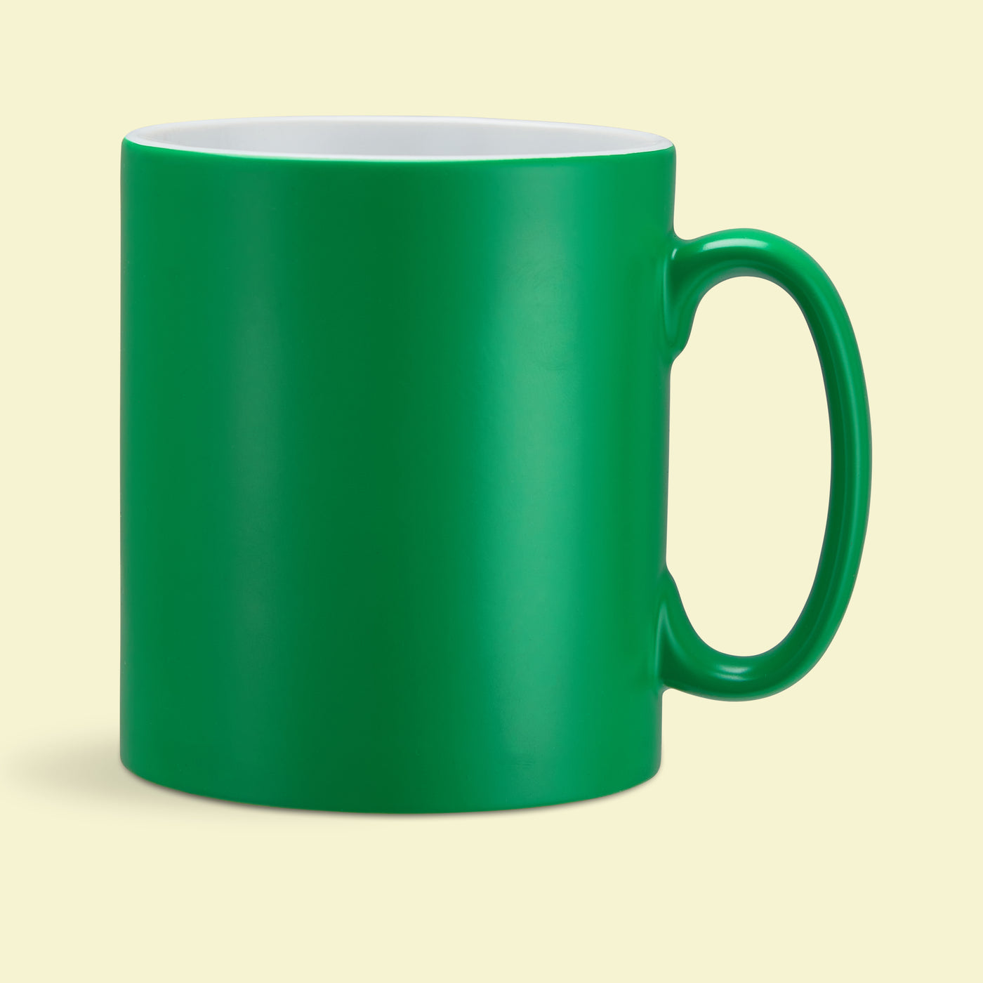 Green Satin Coated Mug