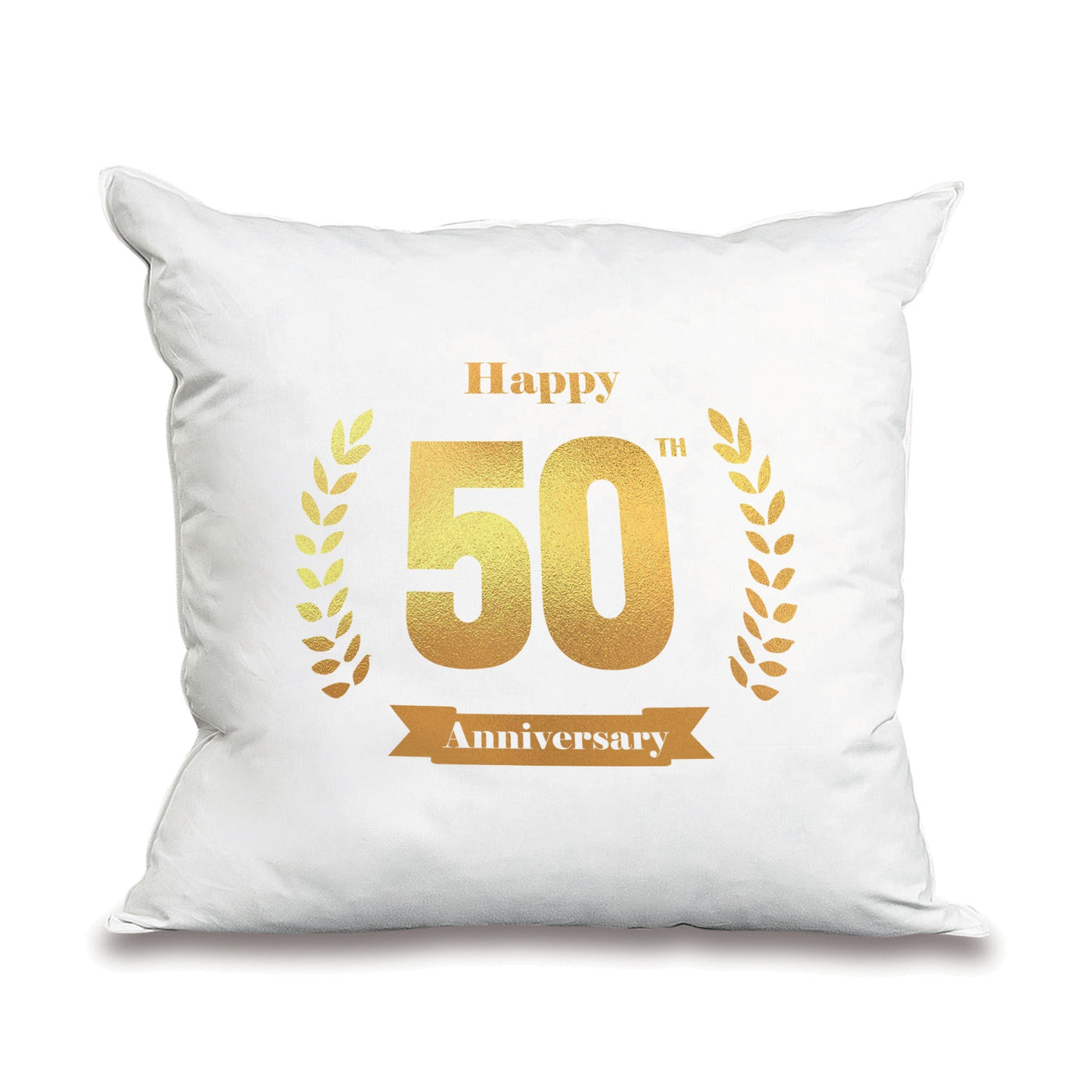 Happy 50th Anniversary Cushion