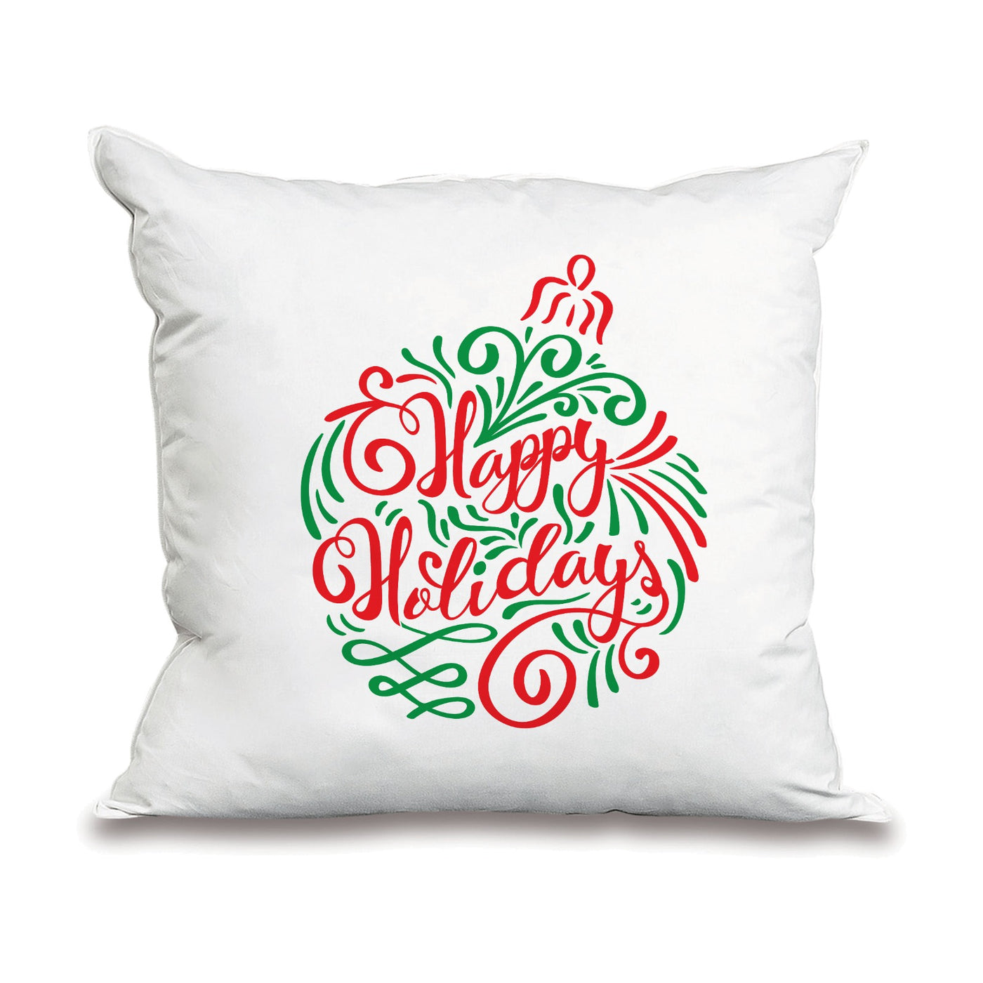 Happy Holidays Christmas Cushion