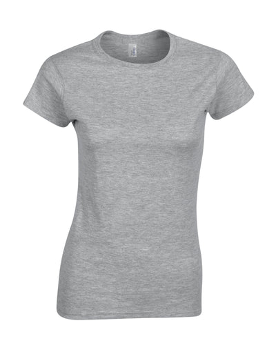 Ladies Sports Grey T-Shirt