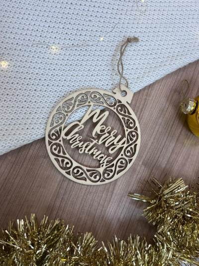 MERRY CHRISTMAS HANGING SIGN 