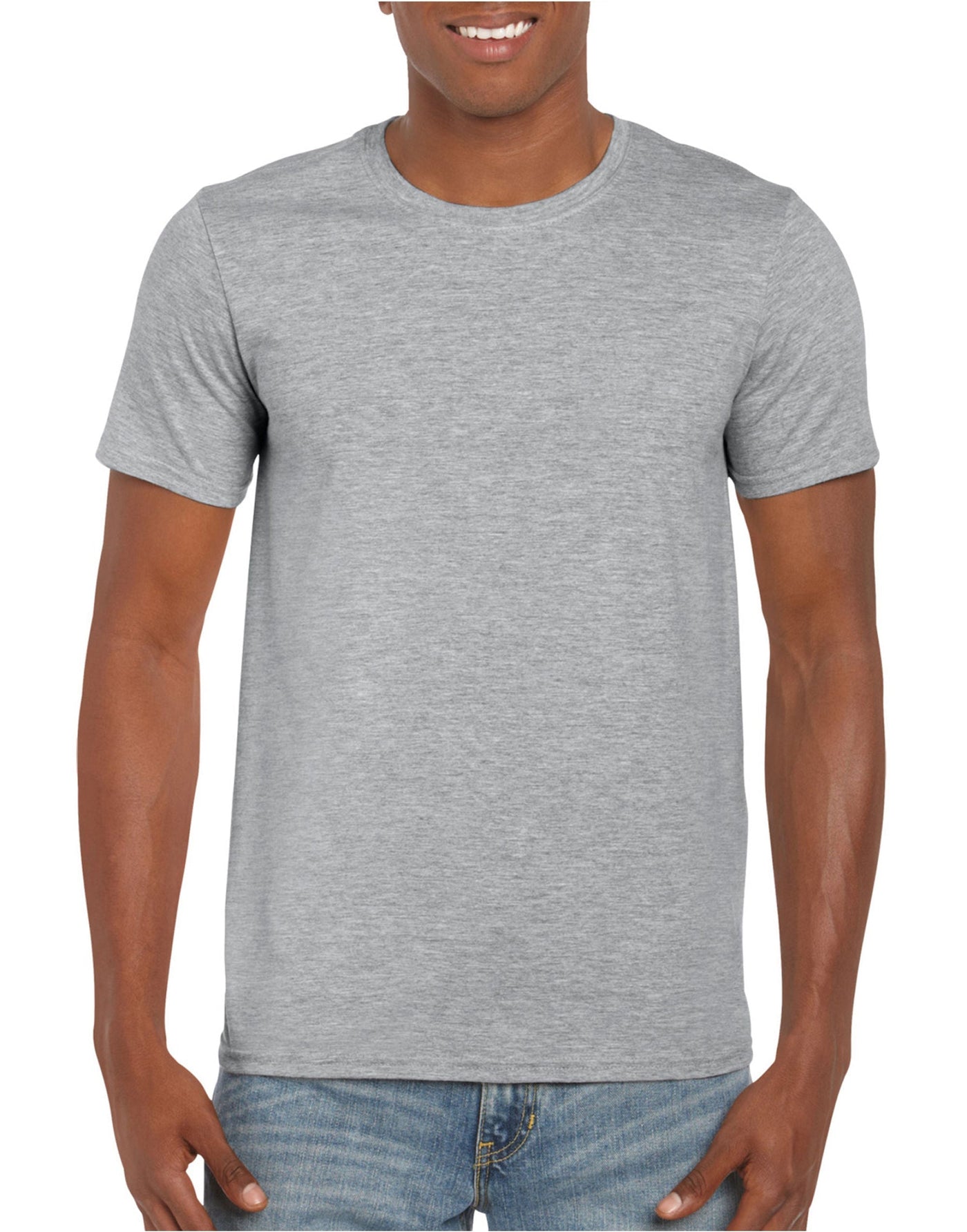 Men's Sports Grey T-Shirt
