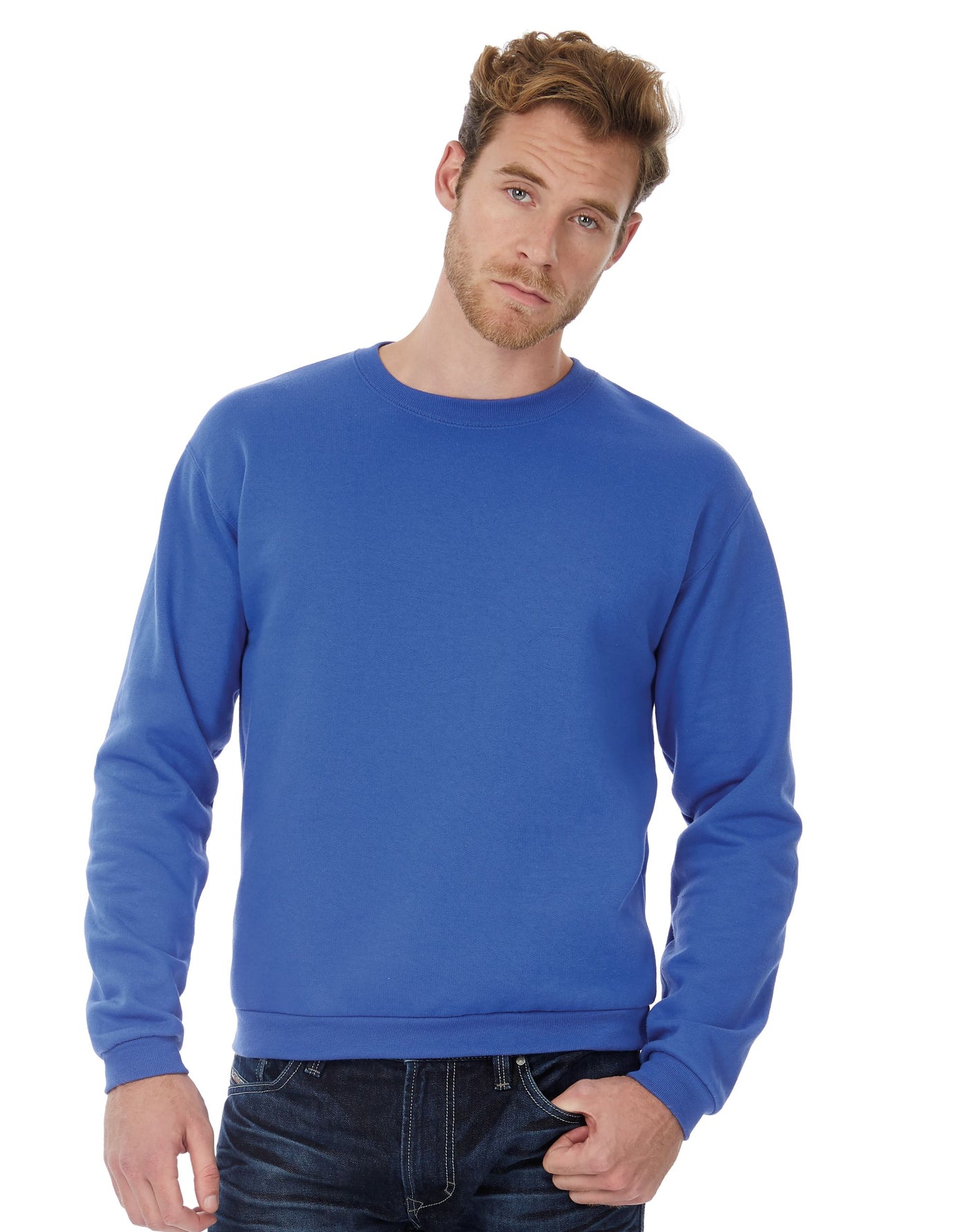 Personalise Adult Unisex Sweatshirt Model Image