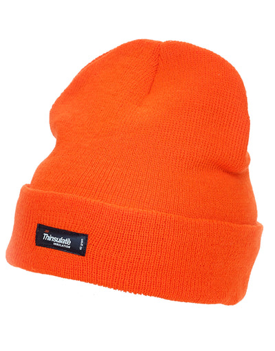 Orange Thinsulate Knitted Hat