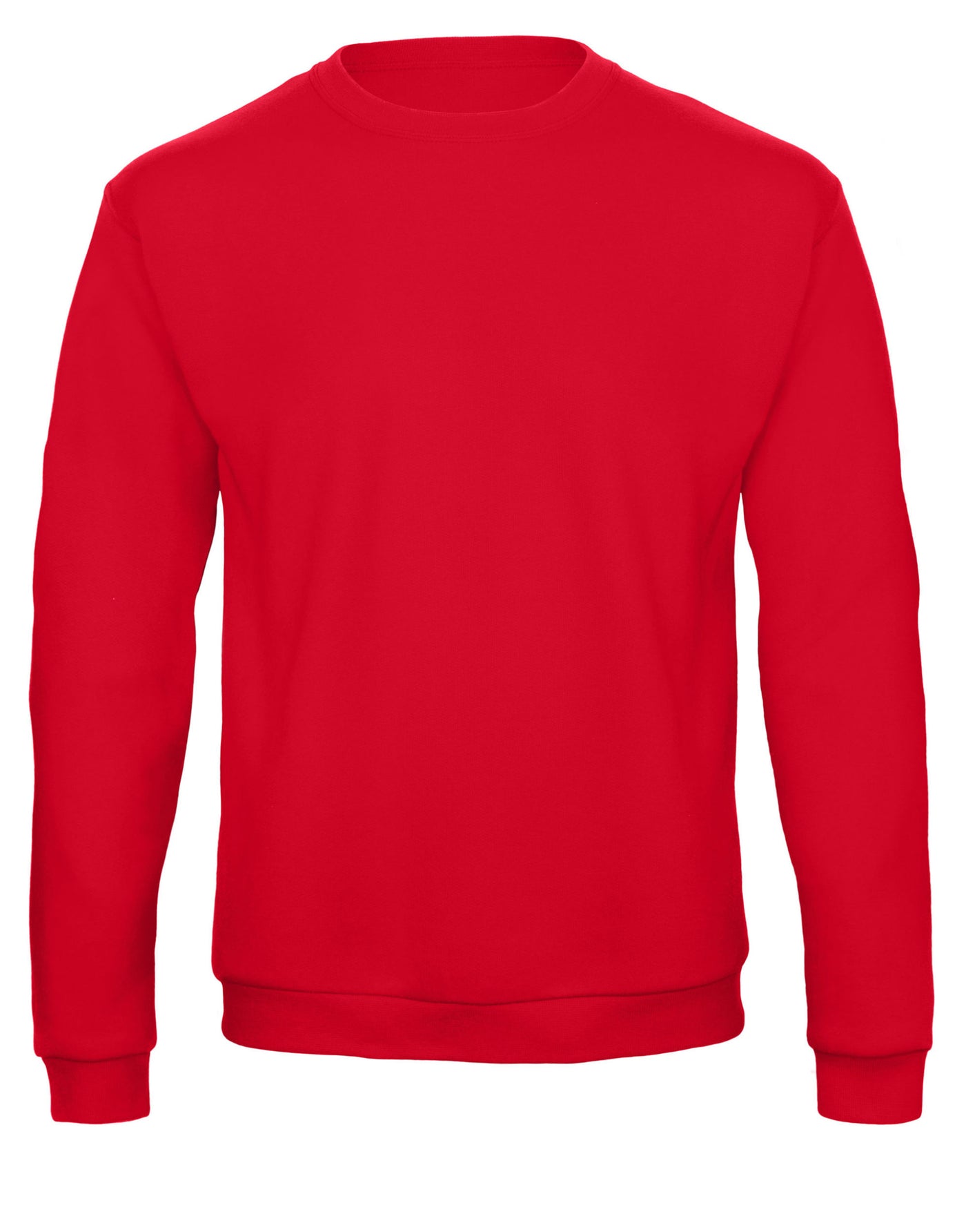 Red Standard Fit Sweatshirt