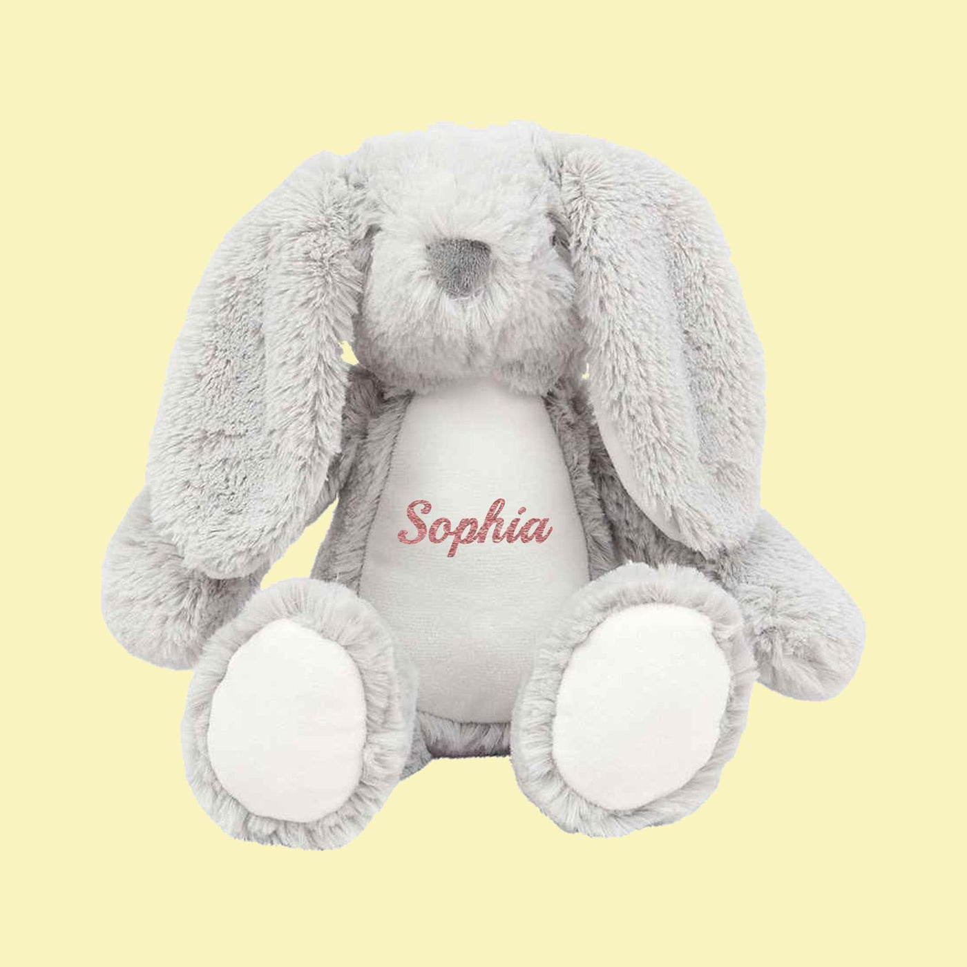 Rabbit Bunny Plush Soft Animal Toy in Grey